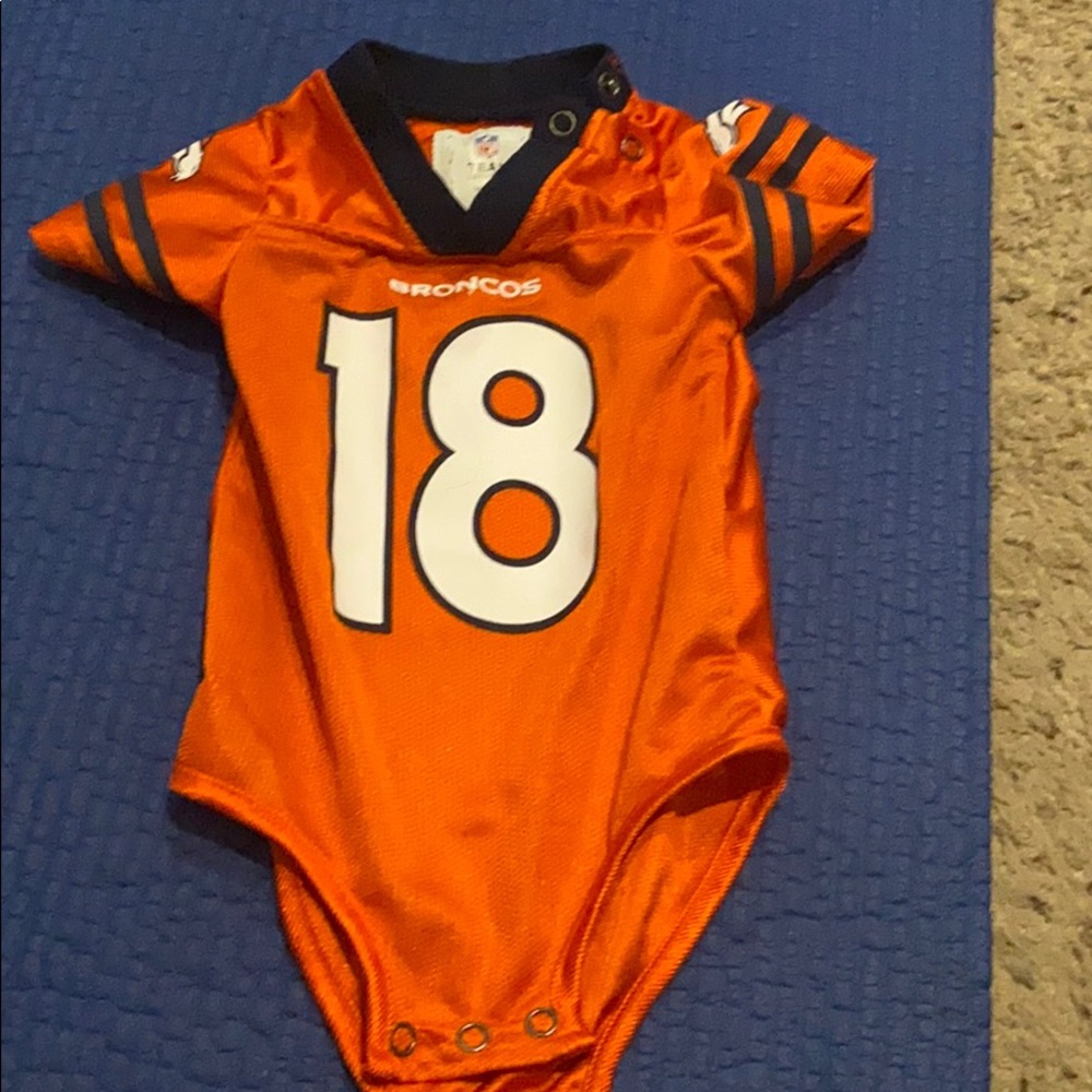 Babies manning bronco jersey